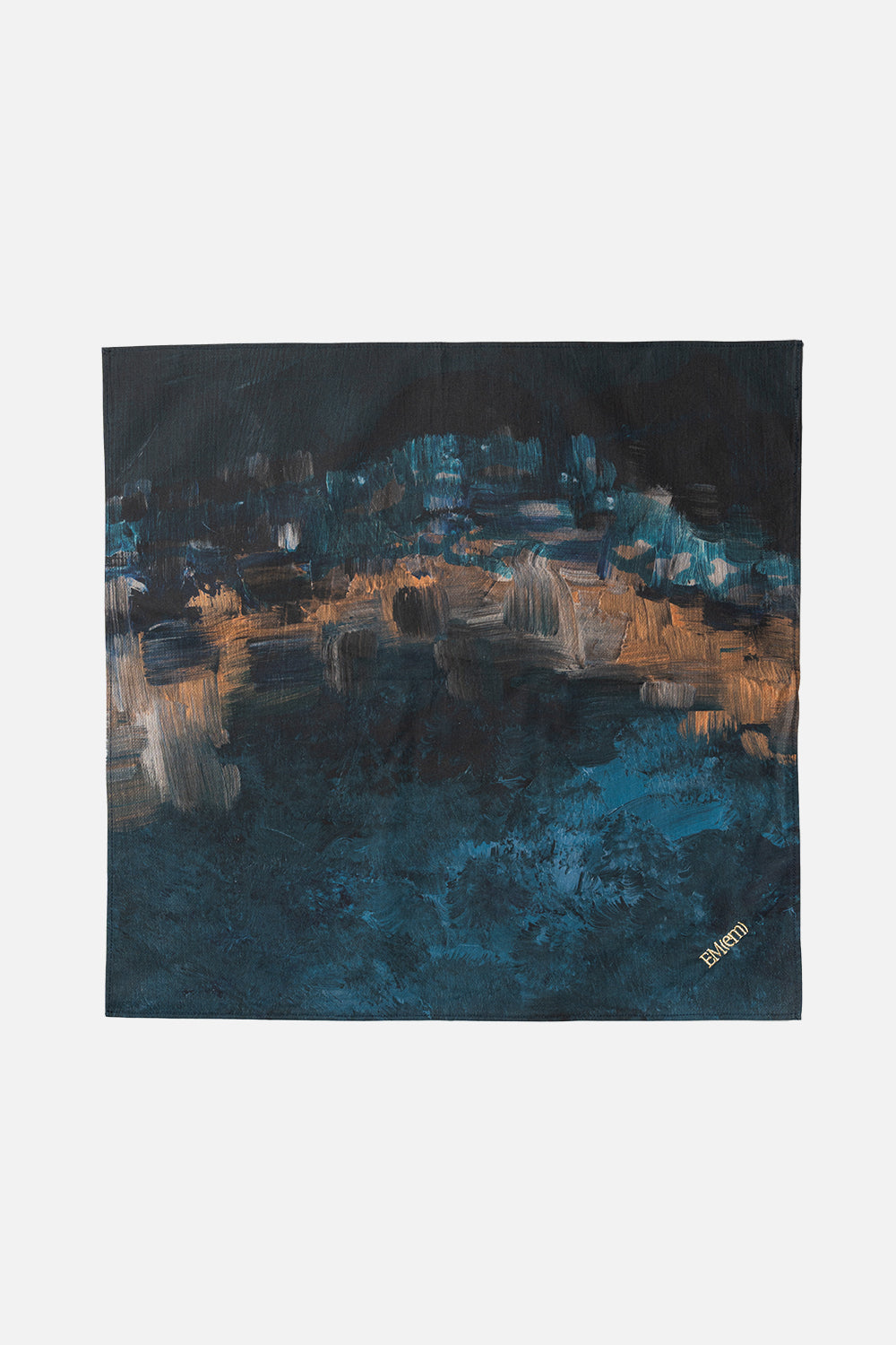 "Nocturnal" handkerchief