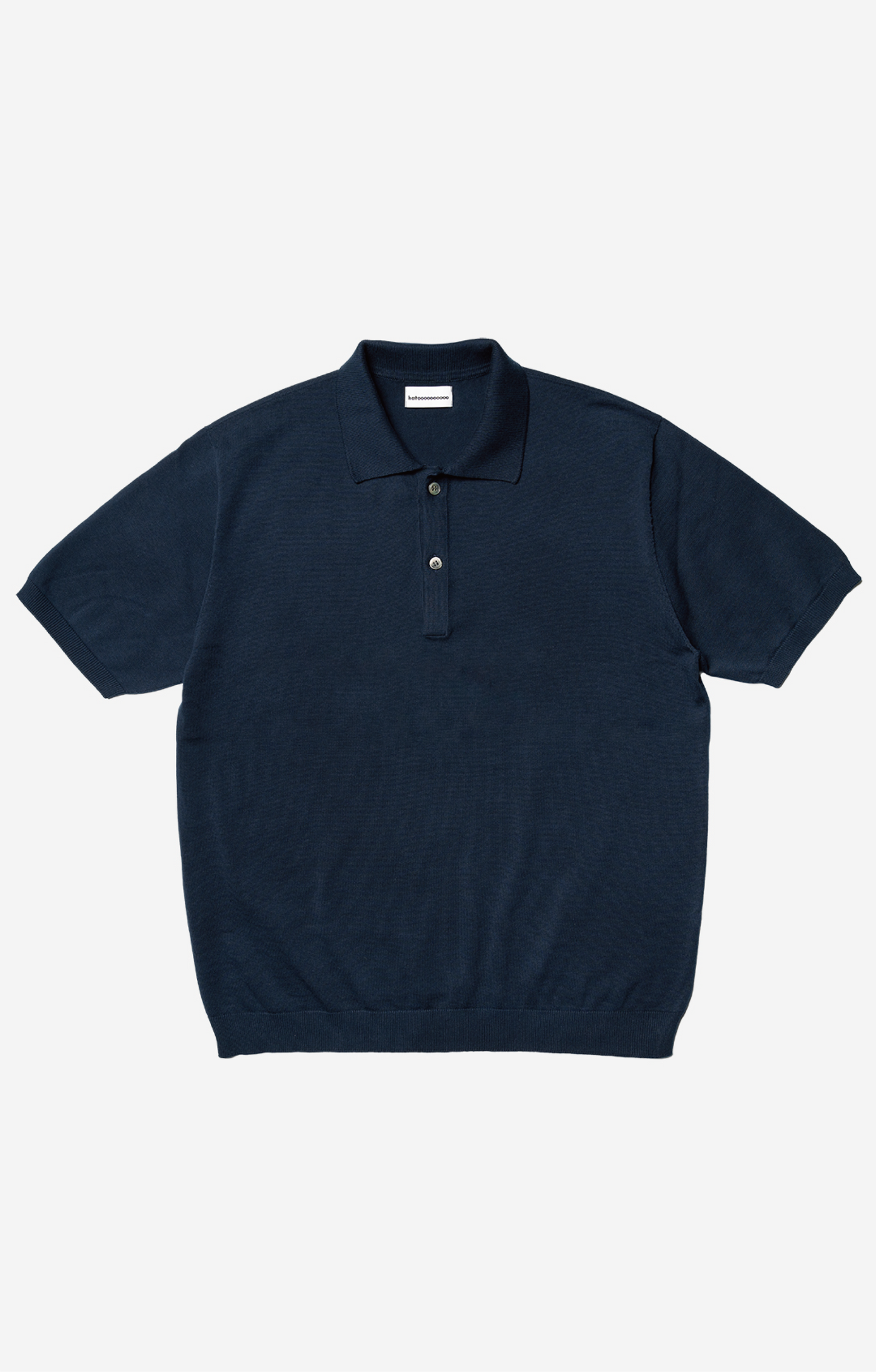 Knit polo unisex