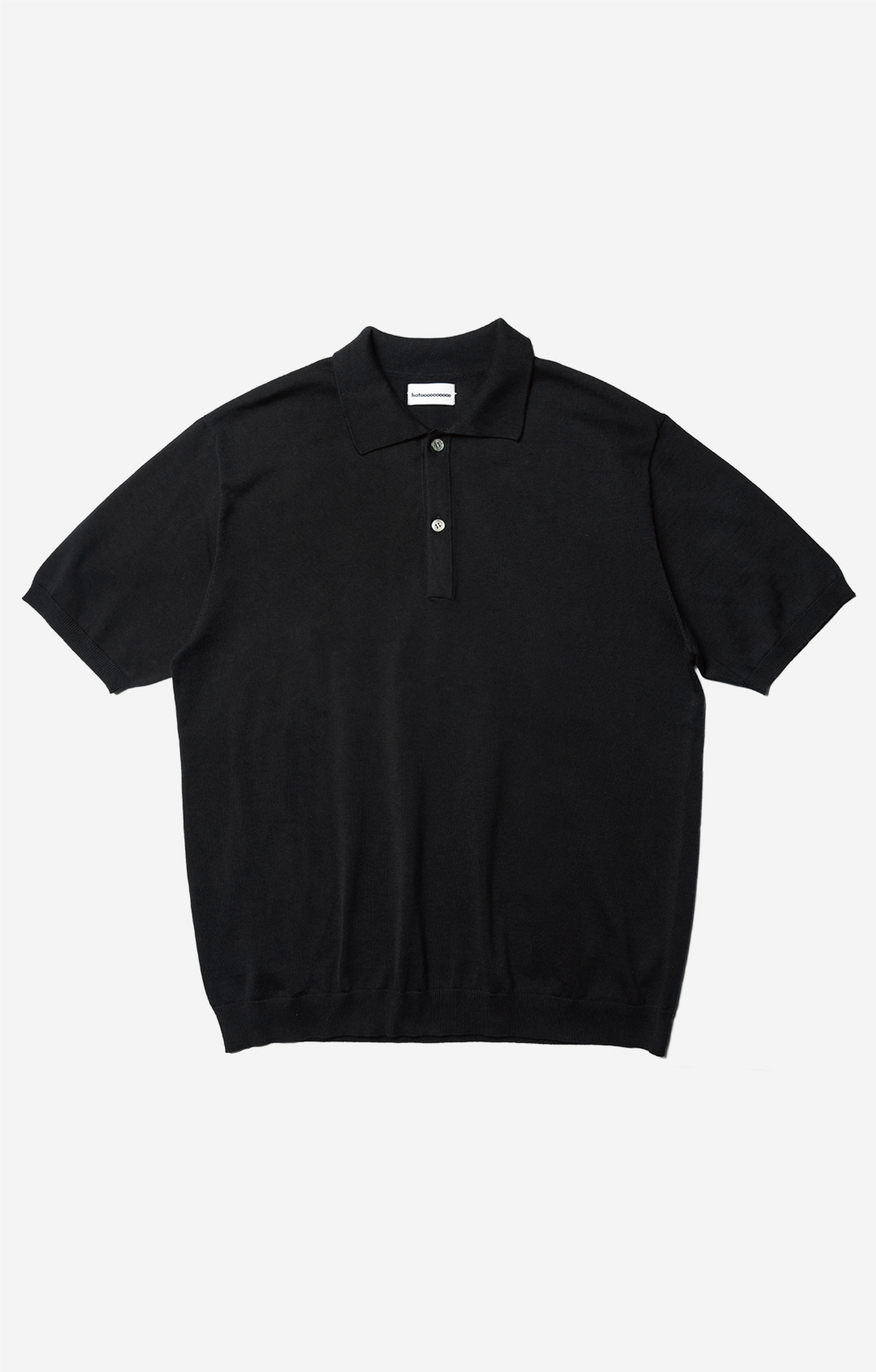 Knit polo unisex