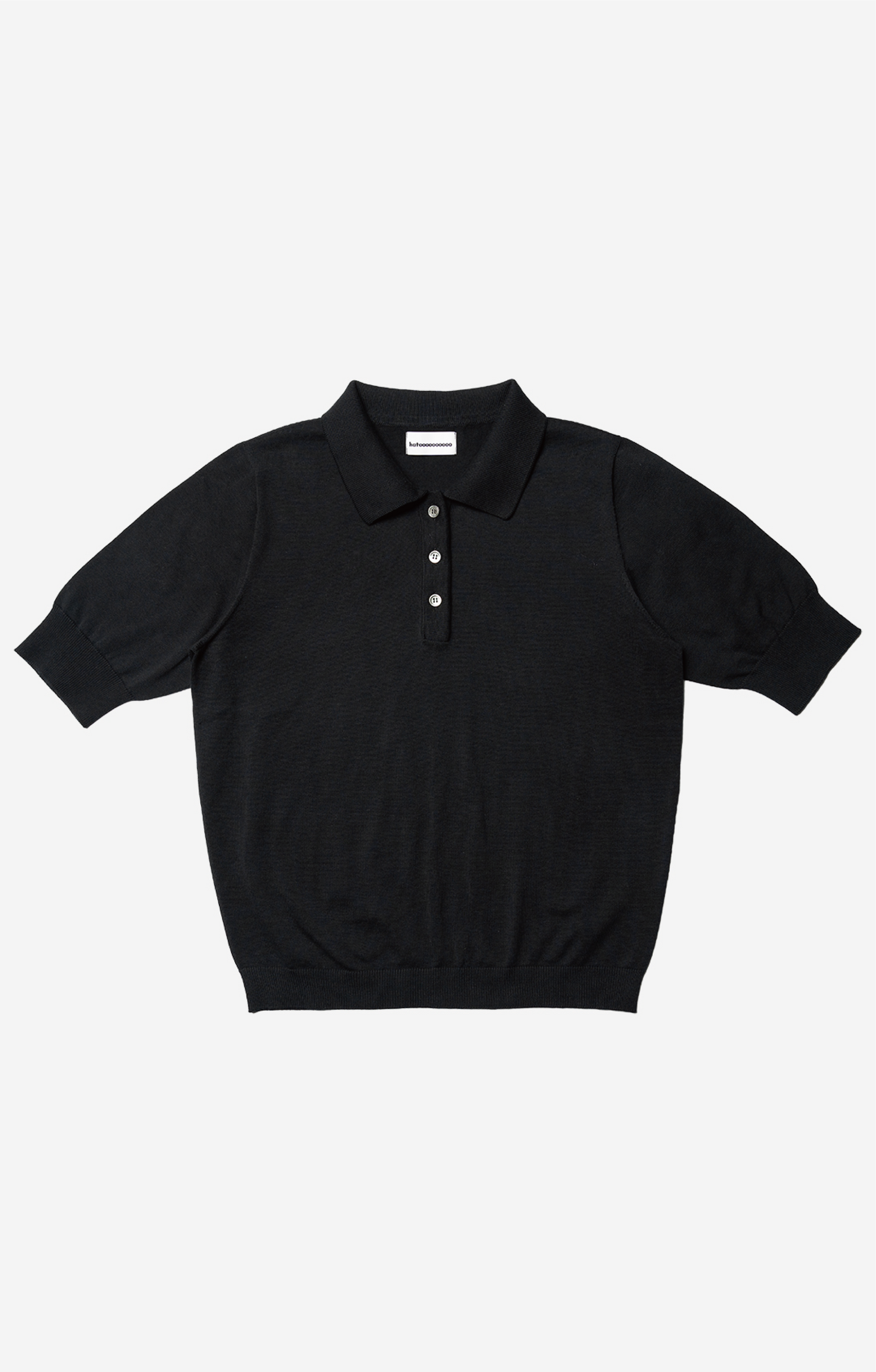 Knit polo